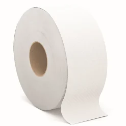 Cascades PRO Select Jumbo Roll 1-Ply Bathroom Tissue, 2000’, 100% Recycled, White, Pack Of 12 Rolls