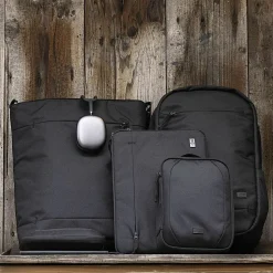 Case Logic Polyester Invigo Medium Electronic Case, 9-3/4”H x 5-15/16”W x 2-13/16”D, 73% Recycled, Black