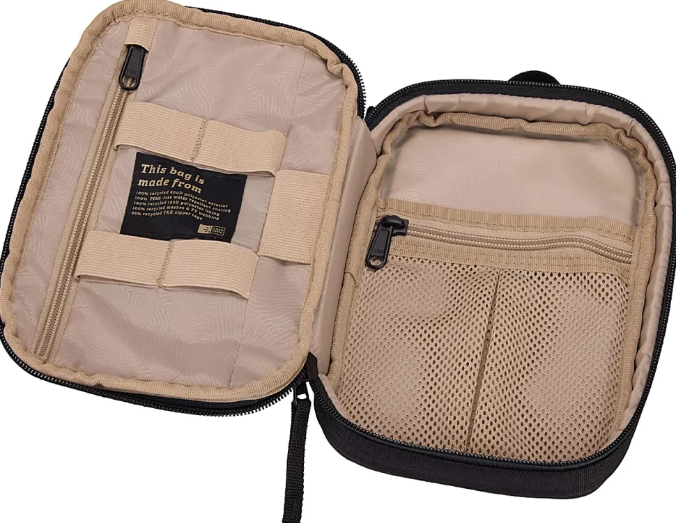 Case Logic Polyester Invigo Medium Electronic Case, 9-3/4”H x 5-15/16”W x 2-13/16”D, 73% Recycled, Black