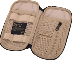 Case Logic Polyester Invigo Small Electronic Case, 9-1/8"H x 4-1/2"W x 2-1/4"D, 66% Recycled, Black