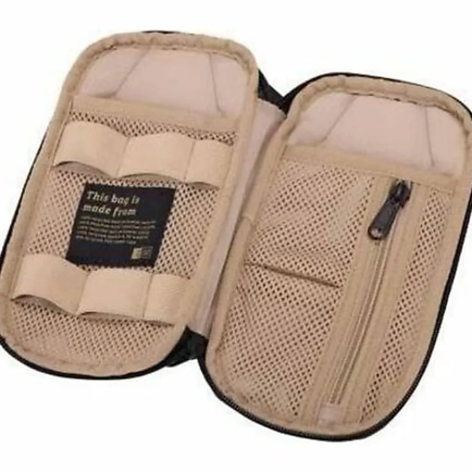 Case Logic Polyester Invigo Small Electronic Case, 9-1/8"H x 4-1/2"W x 2-1/4"D, 66% Recycled, Black