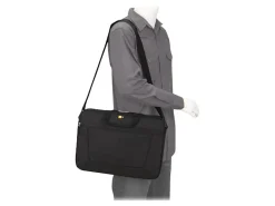 Case Logic 15.6" Top-Loading Laptop Case, 14-1/2”H x 16-1/2”W x 2-13/16”D, Black