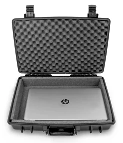 CASEMATIX Waterproof Hard Case, 4-1/2”H x 14”W x 19”D, Black