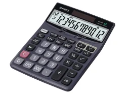 Casio® Check & Correct Desk Calculator, 1.37" x 5.51" x 7.51", Black, DJ120D