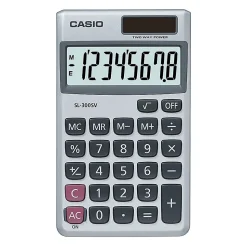 Casio® SL-300SV Handheld Display Calculator