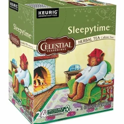 Celestial Seasonings® Single-Serve K-Cup® Pods, Sleepytime® Herbal Tea, Box Of 24