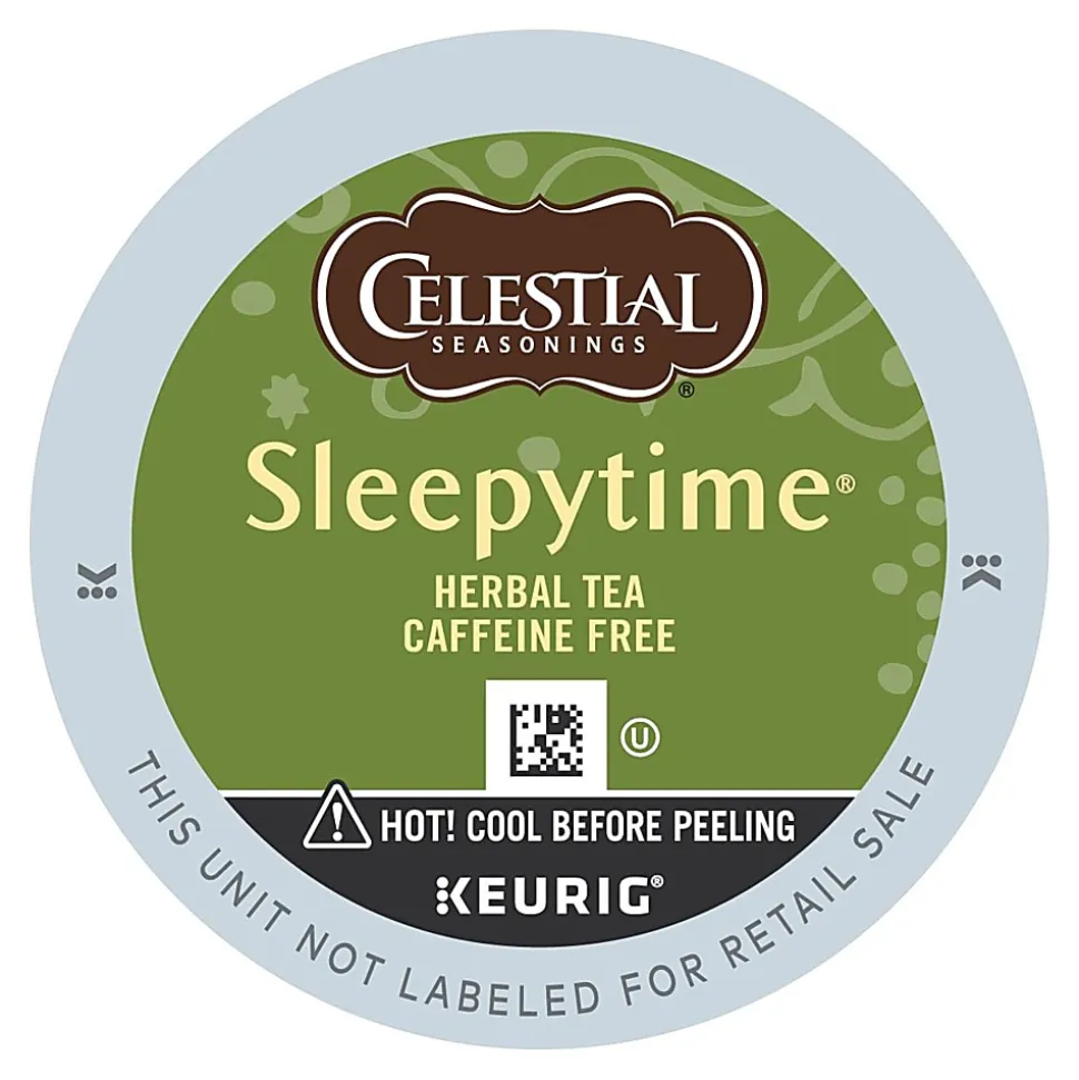 Celestial Seasonings® Single-Serve K-Cup® Pods, Sleepytime® Herbal Tea, Box Of 24