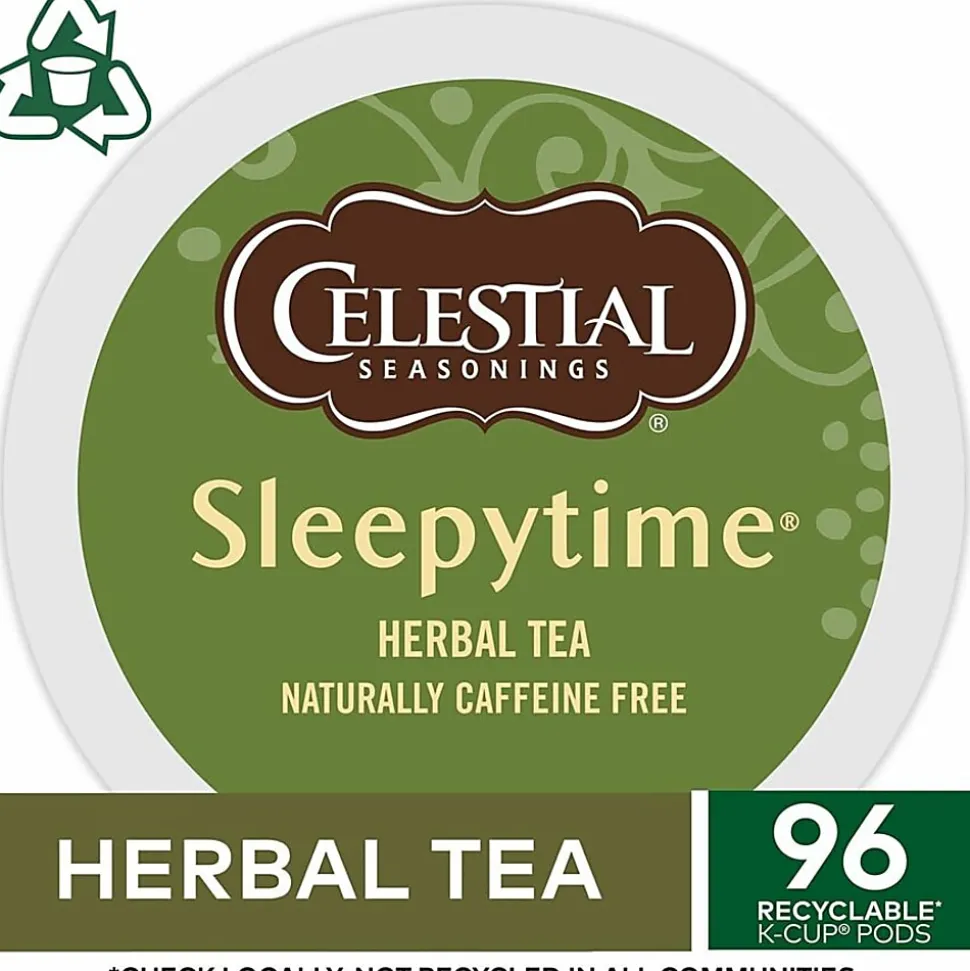 Celestial Seasonings® Single-Serve K-Cup® Pods, Sleepytime® Herbal Tea, Box Of 24