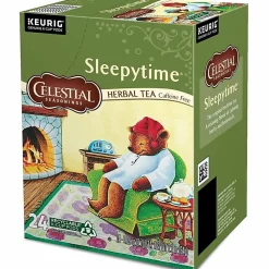 Celestial Seasonings® Single-Serve K-Cup® Pods, Sleepytime® Herbal Tea, Box Of 24
