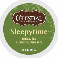 Celestial Seasonings® Single-Serve K-Cup® Pods, Sleepytime® Herbal Tea, Box Of 24