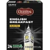 Celestial Seasonings® Single-Serve K-Cup® Pods, English Breakfast Tea, Box Of 24