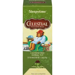 Celestial Seasonings Sleepytime Caffeine Free Herbal Tea Bags, 1.5 Oz, Total Qty 25