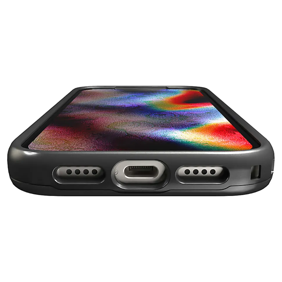 cellhelmet® Fortitude® Series MagSafe®-Compatible Case for iPhone® 17 Pro, Black, CF-122-BLK
