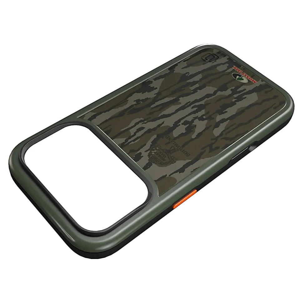 cellhelmet® Fortitude® Series MagSafe®-Compatible Case for iPhone® 17 Pro, Mossy Oak Bottomland, CF-122-MO
