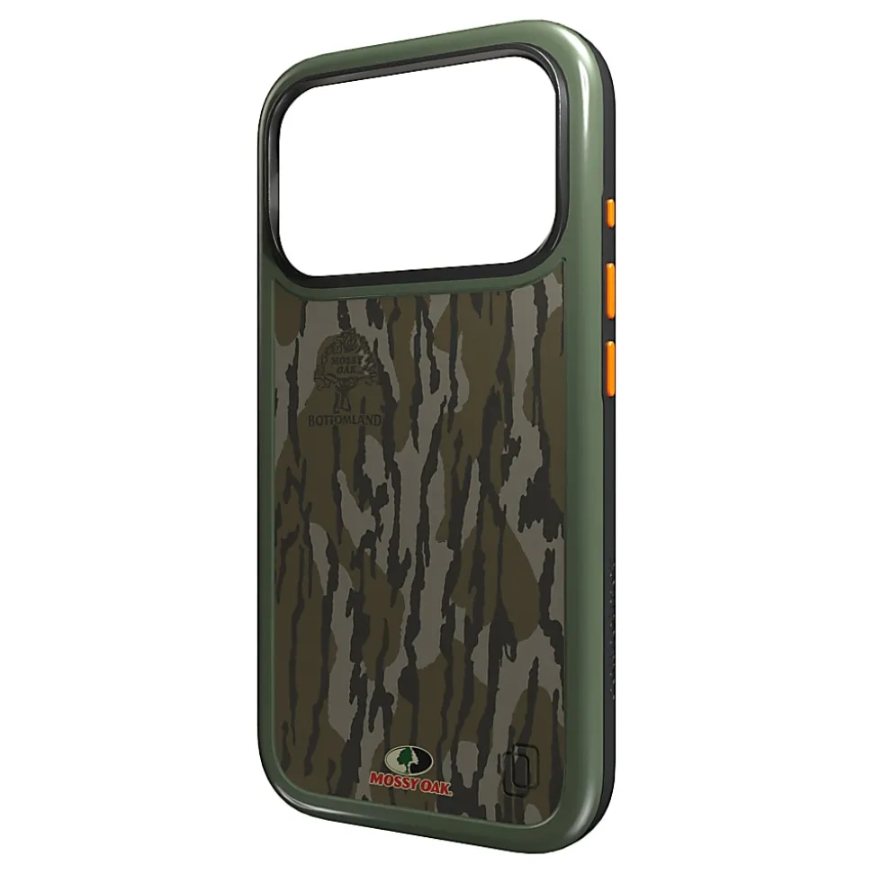 cellhelmet® Fortitude® Series MagSafe®-Compatible Case for iPhone® 17 Pro, Mossy Oak Bottomland, CF-122-MO