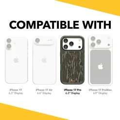cellhelmet® Fortitude® Series MagSafe®-Compatible Case for iPhone® 17 Pro, Mossy Oak Bottomland, CF-122-MO