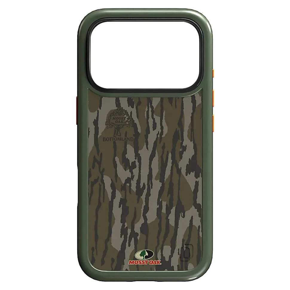 cellhelmet® Fortitude® Series MagSafe®-Compatible Case for iPhone® 17 Pro, Mossy Oak Bottomland, CF-122-MO