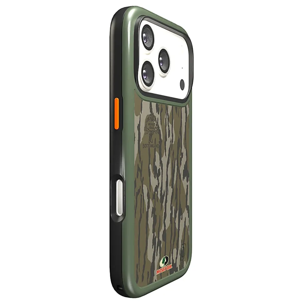 cellhelmet® Fortitude® Series MagSafe®-Compatible Case for iPhone® 17 Pro, Mossy Oak Bottomland, CF-122-MO