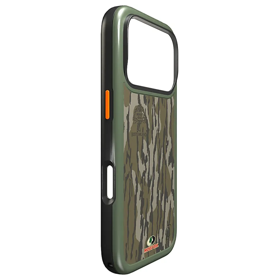 cellhelmet® Fortitude® Series MagSafe®-Compatible Case for iPhone® 17 Pro, Mossy Oak Bottomland, CF-122-MO