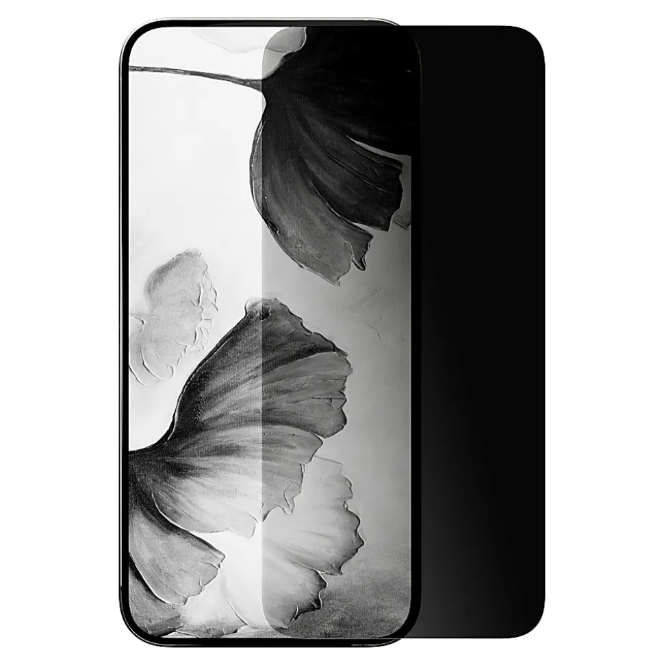 cellhelmet® Privacy Tempered Glass Screen Protector with Alignment Tray and $100 Coverage for iPhone® 17 Pro, SP-122-C100