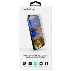 cellhelmet® Privacy Tempered Glass with Alignment Tray for iPhone® 16e/14/13/13 Pro, SP-120-C000