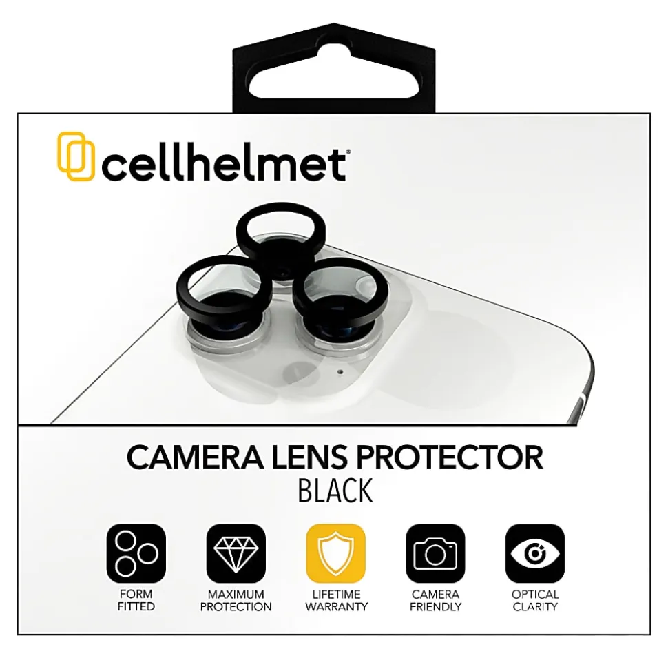 cellhelmet® Tempered Camera Glass for iPhone® 17 Air, Individual Pieces, SC-124-IND