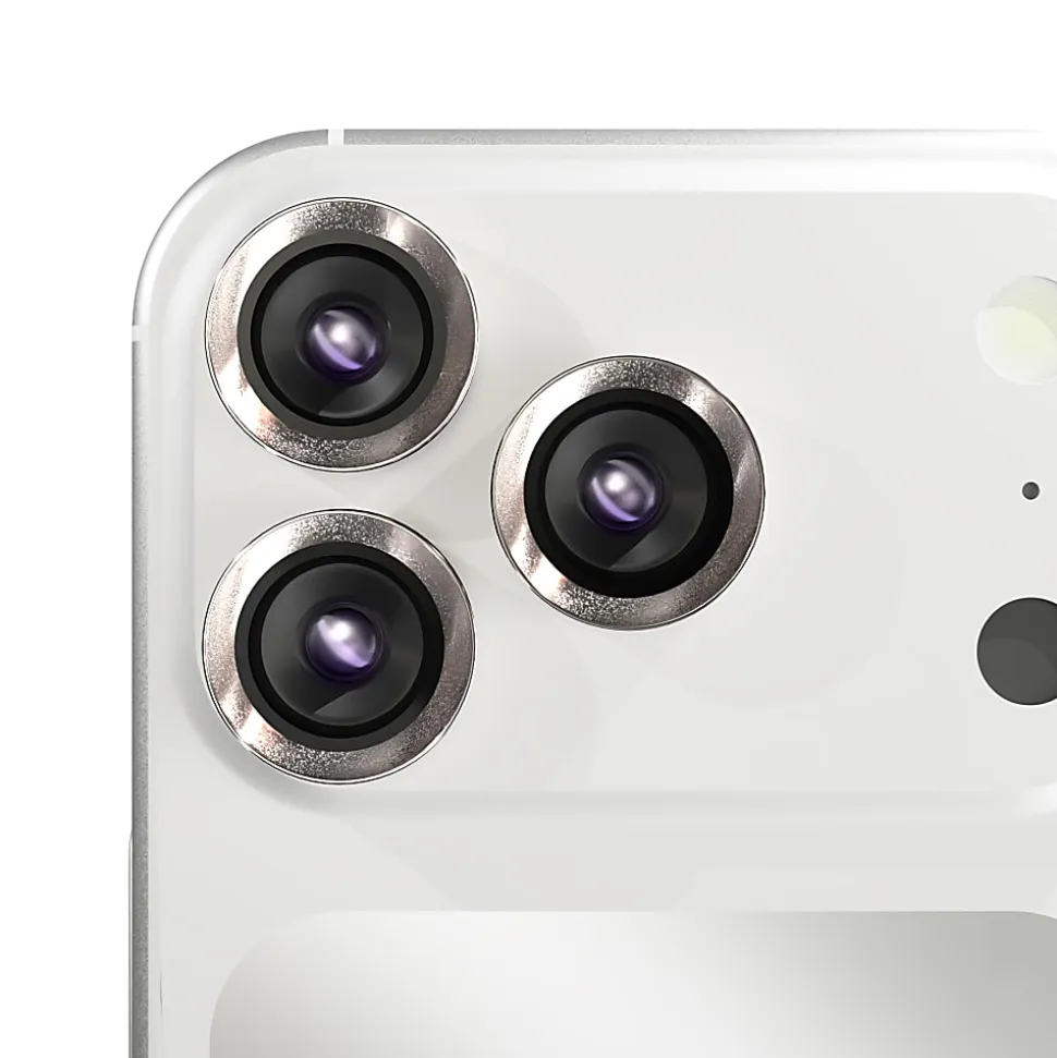 cellhelmet® Tempered Camera Glass for iPhone® 17 Pro/17 Pro Max, Individual Pieces, Glitter, SC-122-GLT