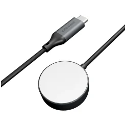 cellhelmet® USB-C® MFi Certified Wireless Charger for Apple Watch®, 3-ft., Gray, PW-231