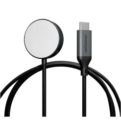 cellhelmet® USB-C® MFi Certified Wireless Charger for Apple Watch®, 3-ft., Gray, PW-231