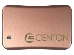Centon Dash Series External USB-C Solid State Drive, 500GB, Rose Gold