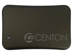 Centon Dash Series External USB-C Solid State Drive, 500GB, Black