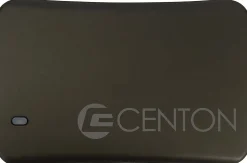 Centon Dash Series External USB-C Solid State Drive, 500GB, Black