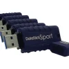 Centon DataStick Pro USB 3.0 Flash Drives, 64GB, Sport Blue, Pack Of 5 Flash Drives, S1-U3W2-64G-5B