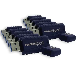Centon DataStick Pro USB 3.0 Flash Drives, 8GB, Sport Blue, Pack Of 10 Flash Drives, S1-U3W2-8G-10B