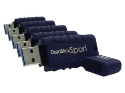 Centon DataStick Pro USB 3.0 Flash Drives, 8GB, Sport Blue, Pack Of 5 Flash Drives, S1-U3W2-8G-5B