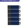 Centon DataStick Pro2 USB 2.0 Flash Drives, Assorted Colors, Pack Of 2 Flash Drives, C1-IPU2T32G2-5