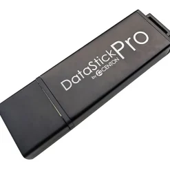 Centon DataStick Pro USB 2.0 Flash Drives, 2GB, Pro Gray, Pack Of 25 Flash Drives, S1-U2P1-2G25PK