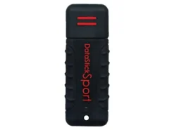 Centon DataStick Sport - USB flash drive - 128 GB - USB 2.0 - black