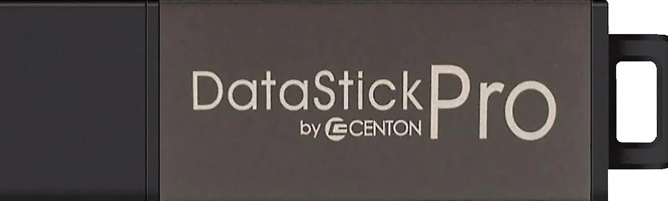 Centon Datastick USB 2.0 Flash Drive, 16GB, Gray