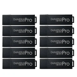 Centon MP Pro USB 3.0 Flash Drives, 32GB, Black, Pack Of 10 Drives