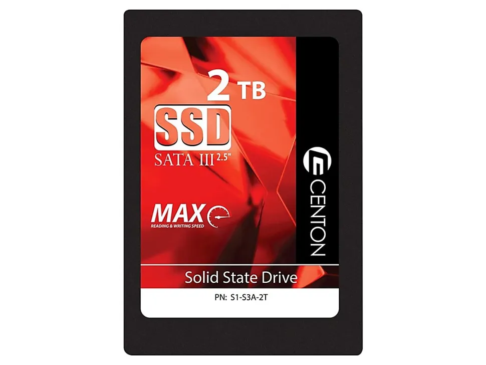 Centon MP 2TB Internal Solid State Drive For Laptops, SATA III 2.5, S1-S3A-2T