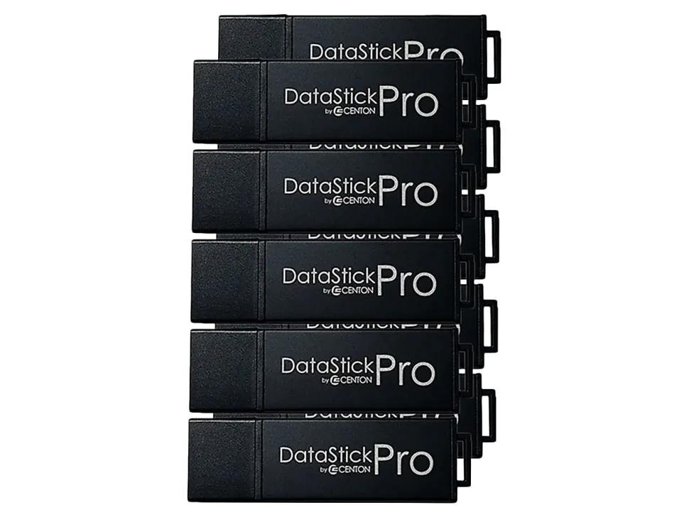 Centon MP USB 3.0 Flash Drives, 16GB, Black, Pack Of 10 Drives