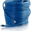C2G 75ft Cat6 Ethernet Cable - Snagless Solid Shielded - Blue - 75 ft Category 6 Network Cable  - 43168