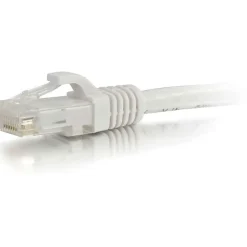 C2G-4ft Cat6 Snagless Unshielded (UTP) Network Patch Cable, White, 04035