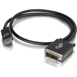 C2G 10ft DisplayPort to DVI Adapter Cable - M/M - DisplayPort/DVI-D - 54330