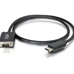 C2G 6ft DisplayPort to VGA Adapter Cable - M/M - DisplayPort/VGA  - 54332