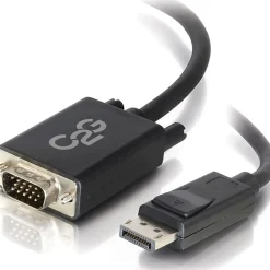 C2G 6ft DisplayPort to VGA Adapter Cable - M/M - DisplayPort/VGA  - 54332