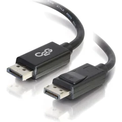 C2G 15ft 8K DisplayPort Cable with Latches - M/M - DisplayPort - 54403