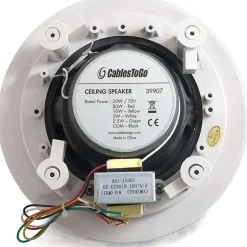 C2G 5in Ceiling Speaker - 100 Hz to 20 kHz - 8 Ohm