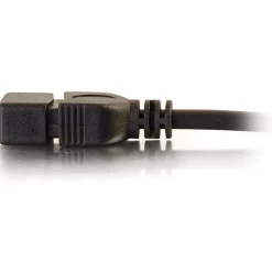 C2G 2m USB Extension Cable - USB 2.0 A to USB - M/F - Type A Male USB - Type A Female USB - 6ft - Black
